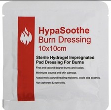 Hypasoothe Verbrennungsverband